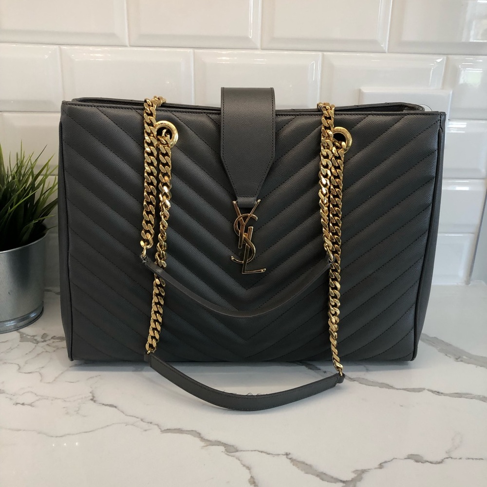 YSL monogram tote